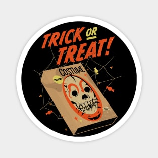 Trick Or Treat - Vintage Halloween Magnet